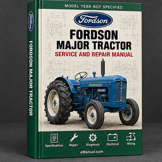 Fordson Major Tractor Service Repair Workshop Manual
