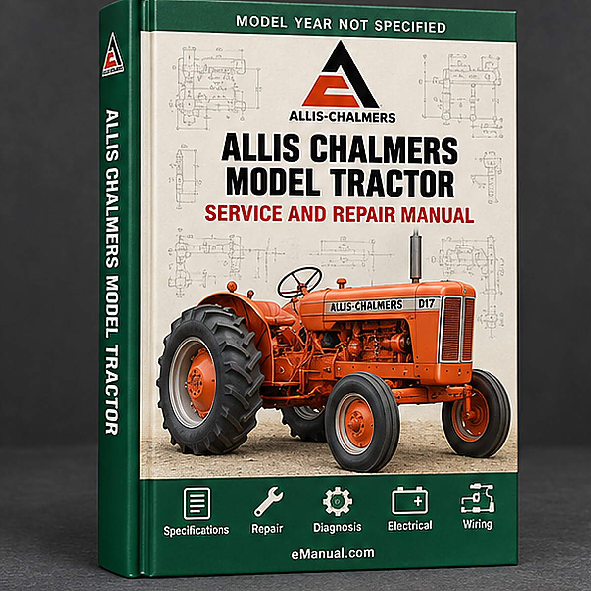 Allis Chalmers Model 7040 Tractor WSM Service Manual Repair