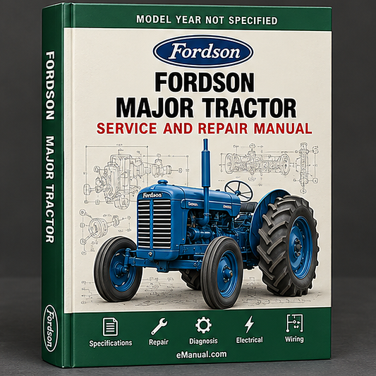 Fordson Major Tractor Service Repair Manual