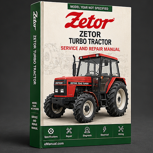 Zetor 6320 Turbo Tractor Service Repair Manual