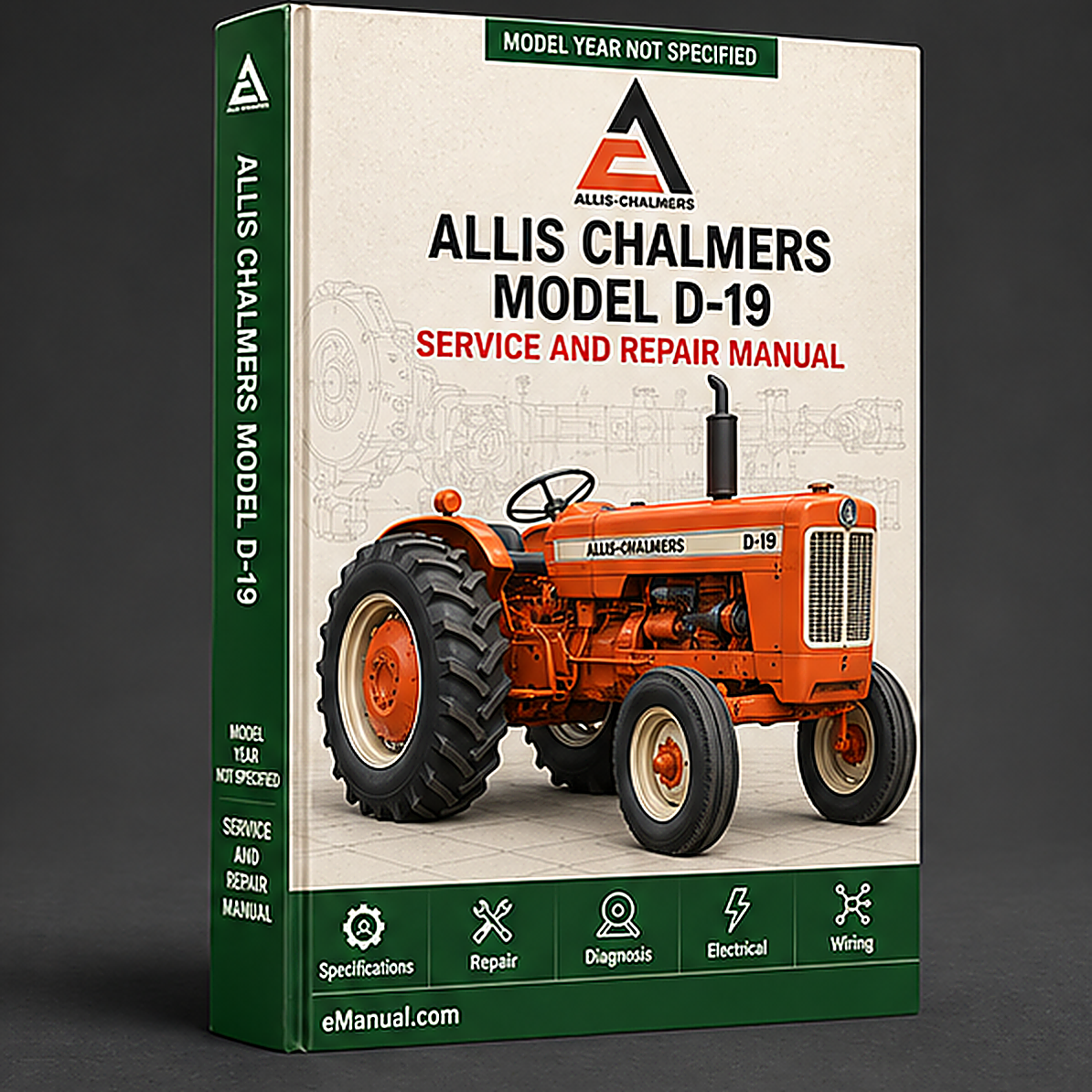 Allis Chalmers Model D-19 Tractor Workshop Service Repair Manual