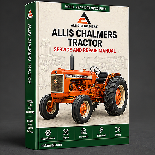 Allis Chalmers 8030 tractor Workshop Service Repair Manual