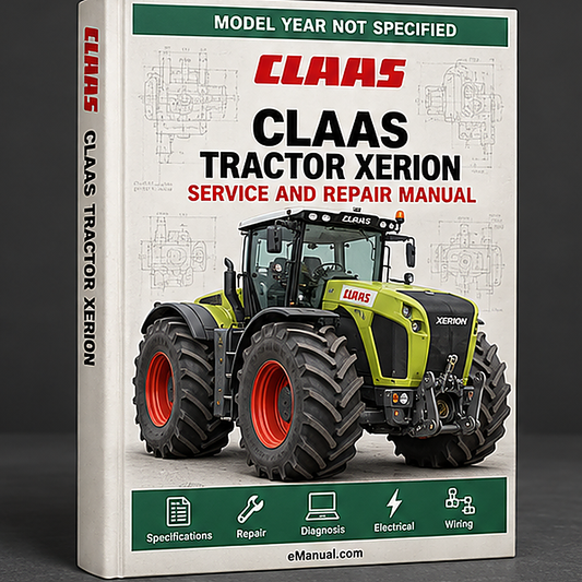 CLAAS Tractor XERION 3300 Workshop Shop Service Repair Manual