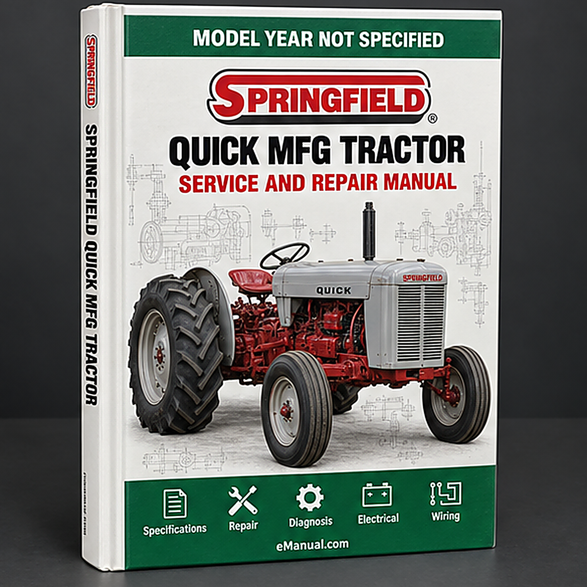 Springfield quick mfg tractor 62 series parts Manual