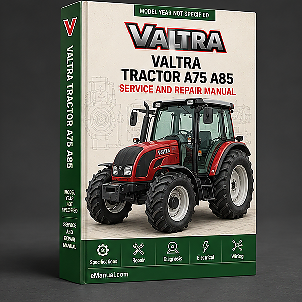 VALTRA Tractor A75 A85 A95 Operator User Owner Manual