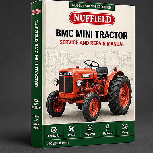 NUFField BMC MINI Tractor Factory Workshop Service Manual
