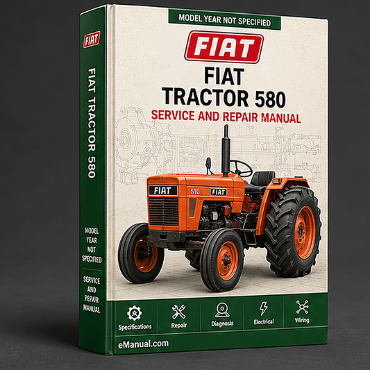 Workshop Manual Fiat Tractor 580 - 680 + DT