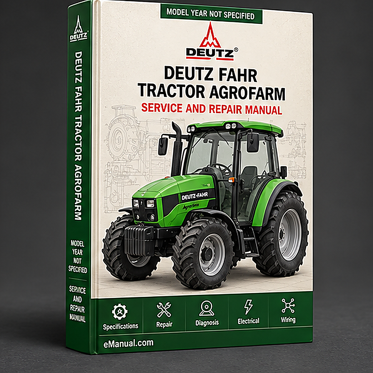 DEUTZ FAHR Tractor AGROFARM 85 100 Workshop Service Manual