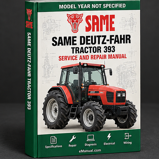 SAME DEUTZ-FAHR Tractor 393 453 503 603 Workshop Manual