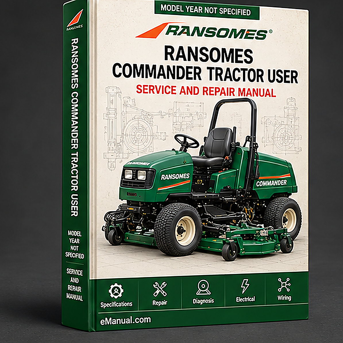 RANSOMES CommandER 3510 Tractor Operator User Manual