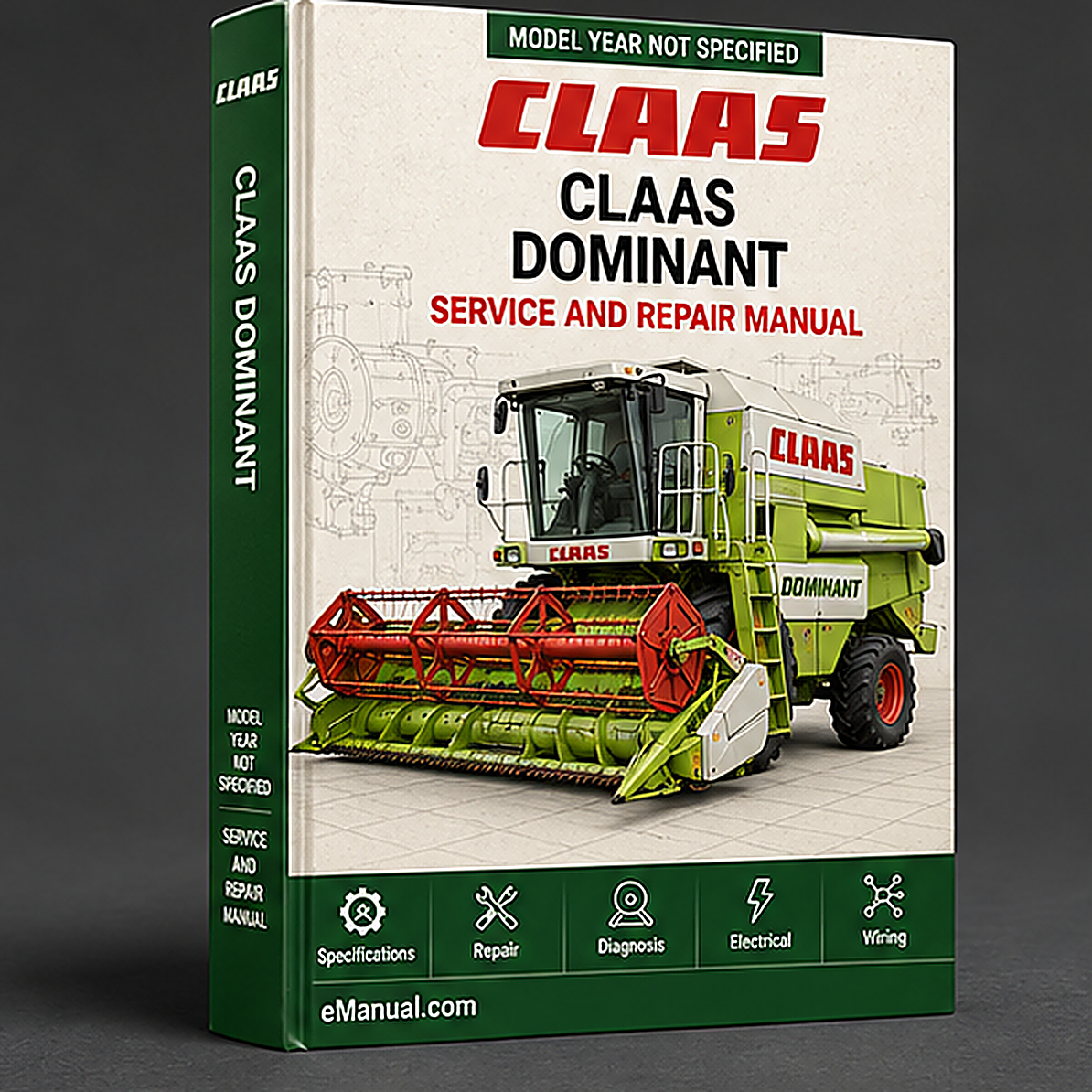 Claas Dominant Parts Catalog