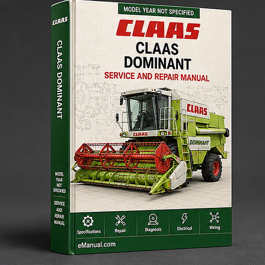 Claas Dominant Parts Catalog