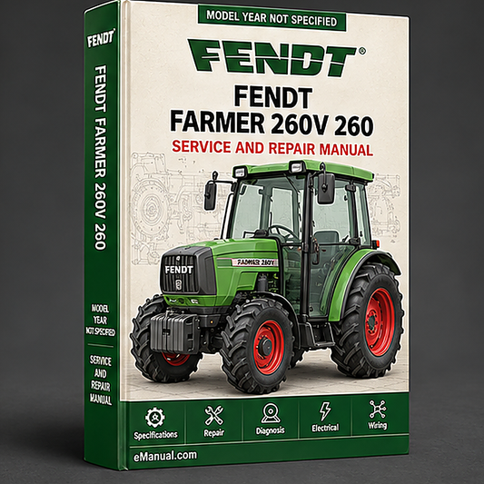 Fendt Farmer 260V 260 V Parts Catalog