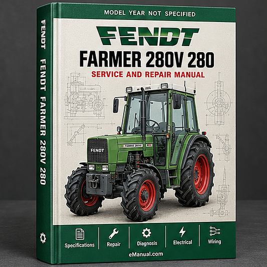 Fendt Farmer 280V 280 V Parts Catalog