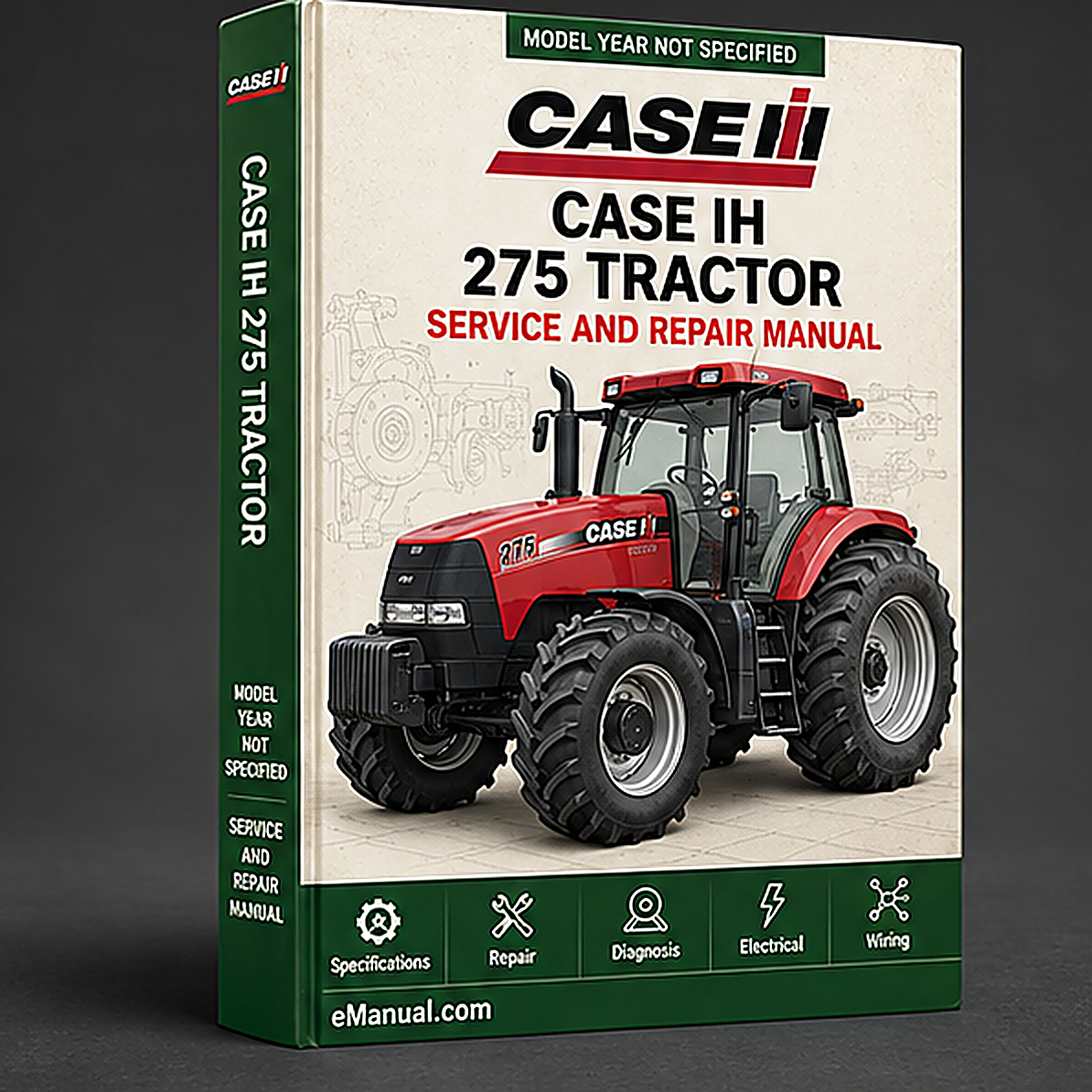 Case IH 275 Tractor Workshop Service Repair Manual