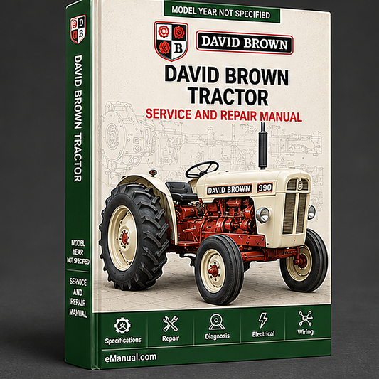 David Brown 1190 Tractor Workshop Service Repair Manual
