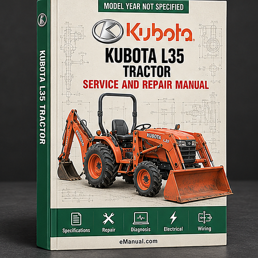 Kubota L35 Tractor Workshop Service Repair Manual