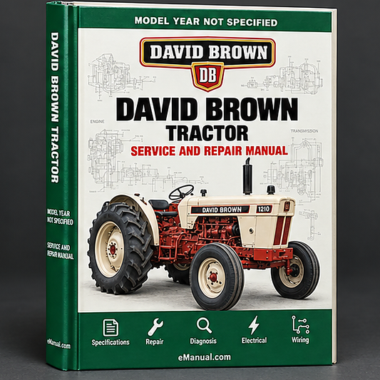 David Brown 1290 Tractor Repair Service Manual