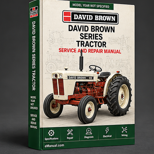 David Brown 1190 Series Tractor Repair Service Manual