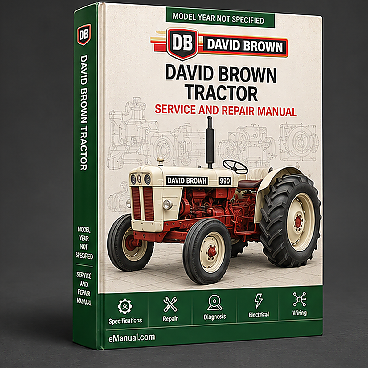 David Brown 1194 Tractor Repair Service Manual