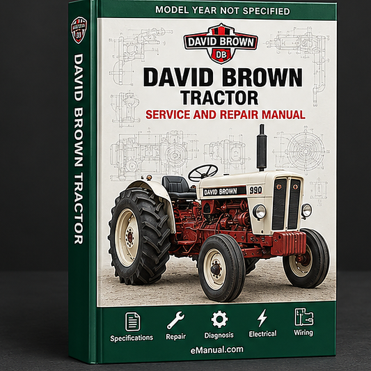 David Brown 1294 Tractor Repair Service Manual