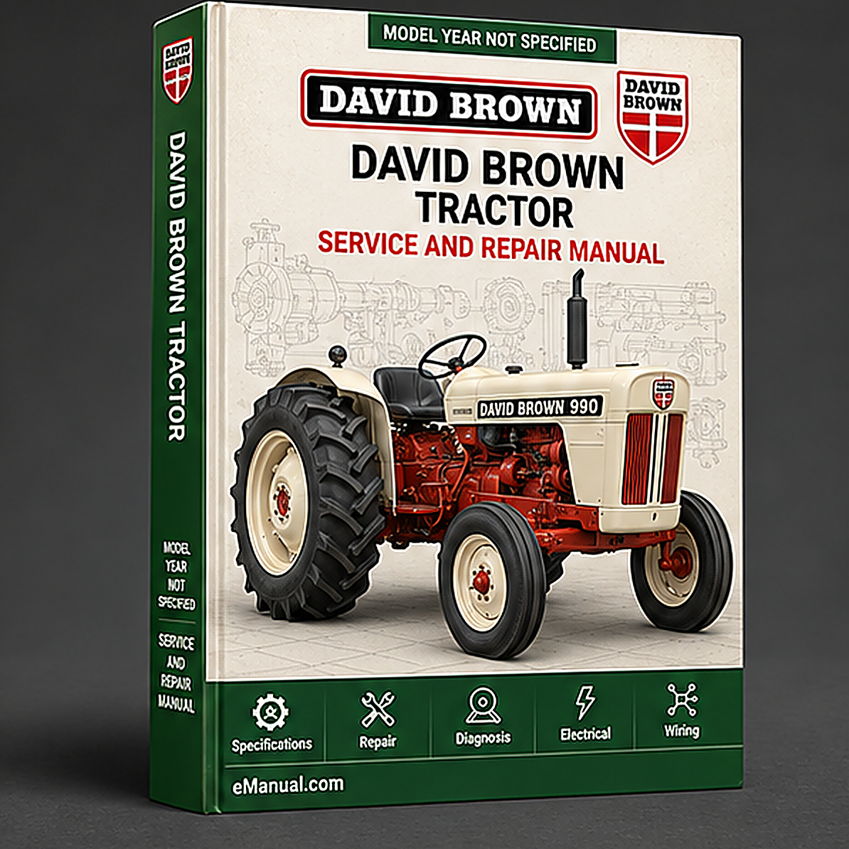 David Brown 1390 Tractor Repair Service Manual