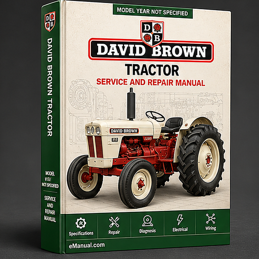 David Brown 1490 Tractor Repair Service Manual