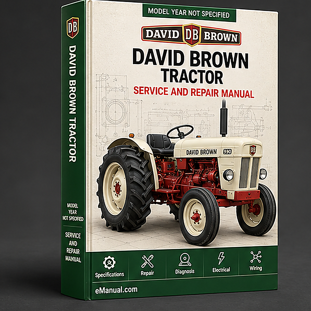 David Brown 1594 Tractor Repair Service Manual