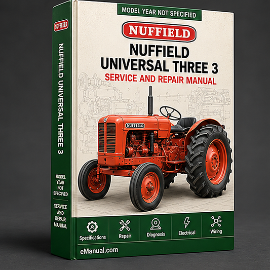 Nuffield Universal Three 3 Tractor Repair Service Manual