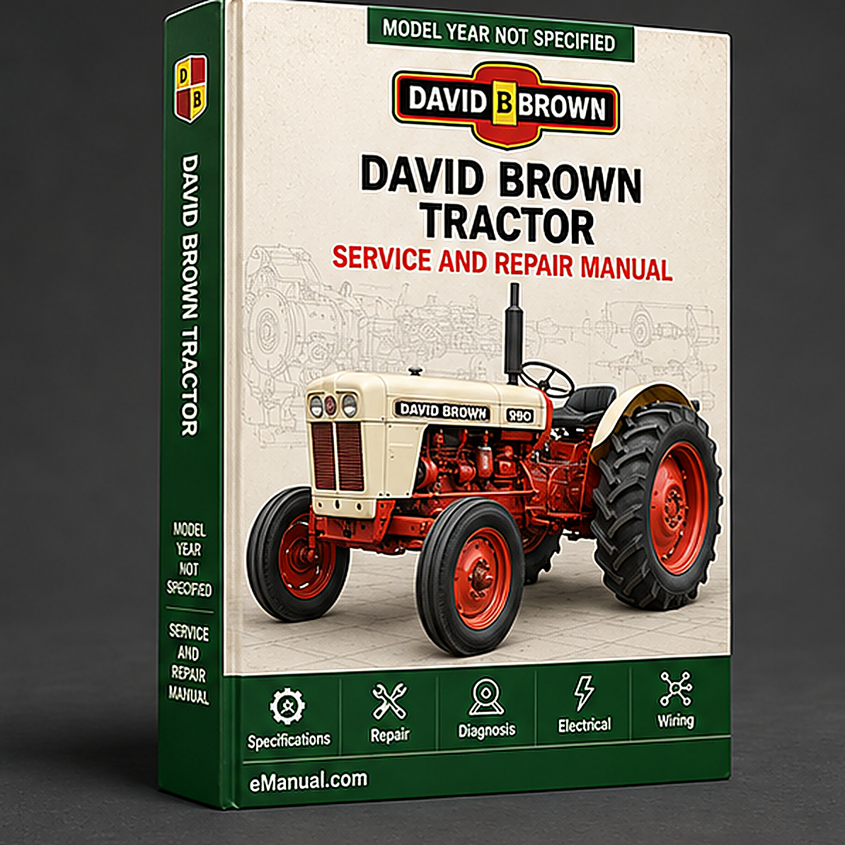 David Brown 1690 Tractor Repair Service Manual