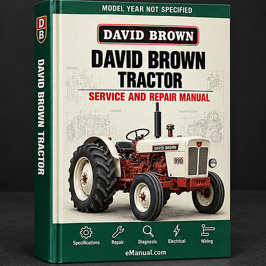 David Brown 1494 Tractor Repair Service Manual
