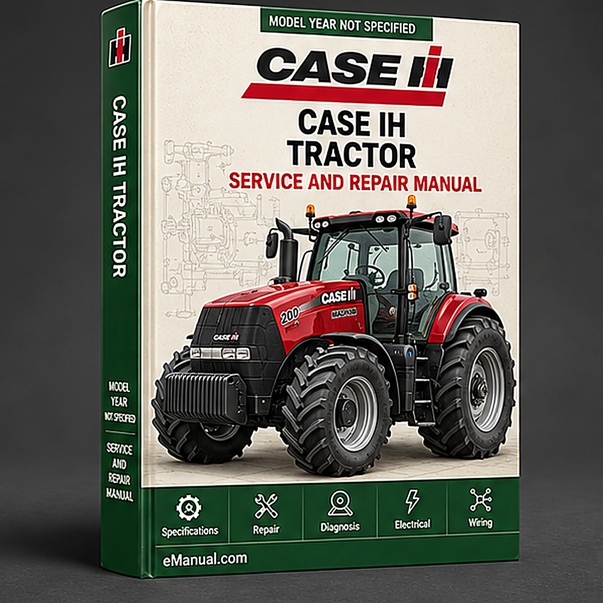 Case IH 2594 Tractor Repair Service Manual