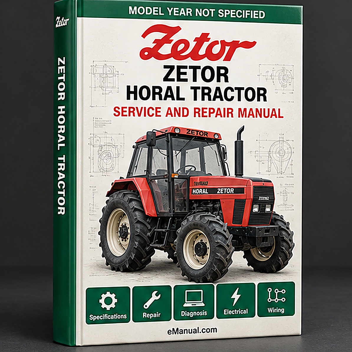 Zetor 6340 Horal Tractor Service Repair Workshop Manual