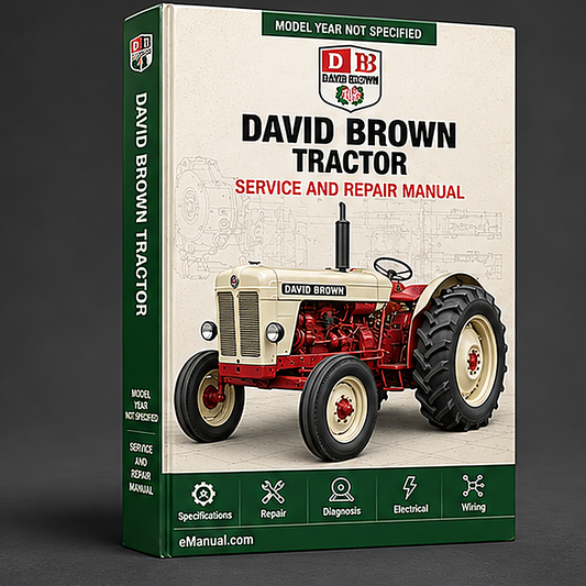David Brown 1410 Tractor Repair Service Manual