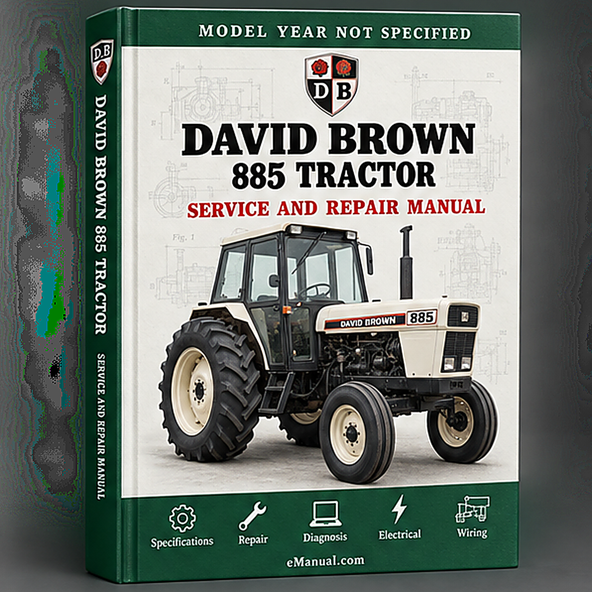 David Brown 885 Tractor Repair Service Manual