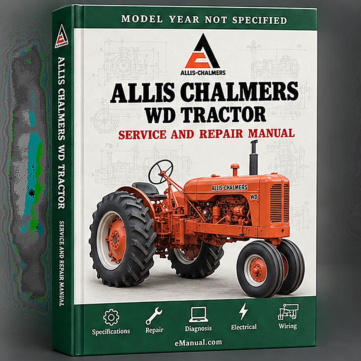 Allis Chalmers WD Tractor Workshop Repair Service Manual