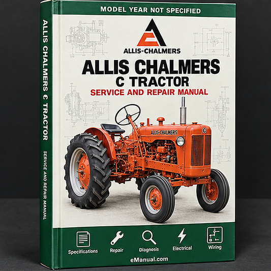 Allis Chalmers C Tractor Workshop Repair Service Manual