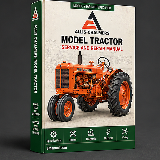 Allis Chalmers Model 7000 Tractor Workshop Service Manual