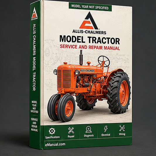 Allis Chalmers Model 5030 Tractor Workshop Service Manual