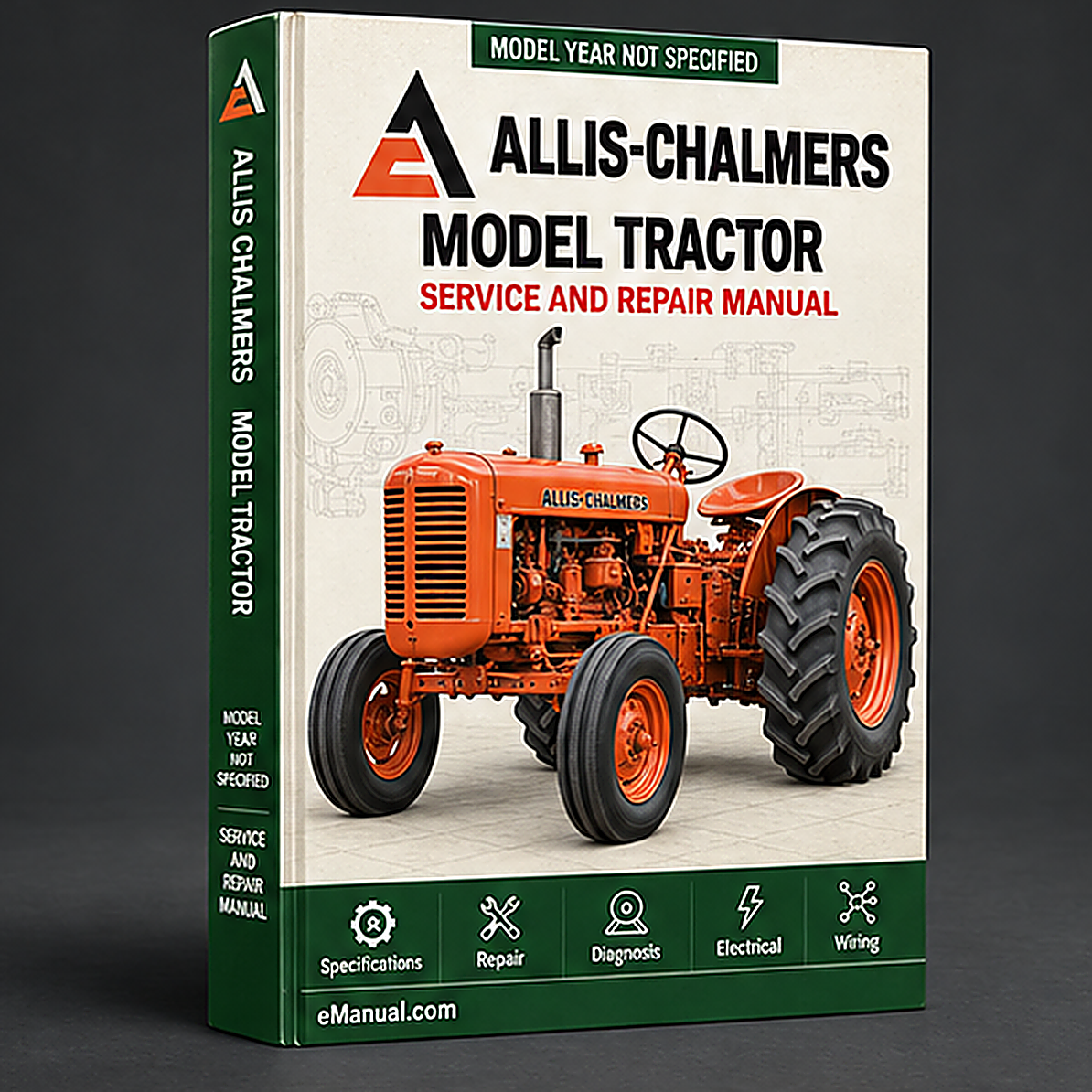 Allis Chalmers Model 6070 Tractor Workshop Service Manual