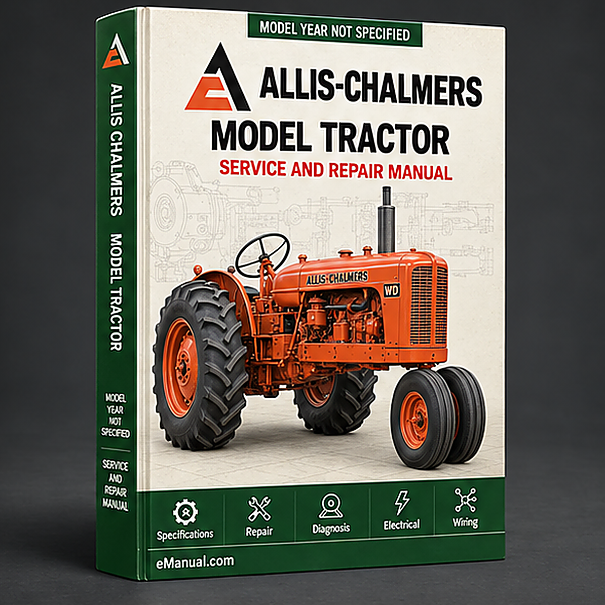 Allis Chalmers Model 6060 6070 6080 Tractor Workshop Service Repair Manual