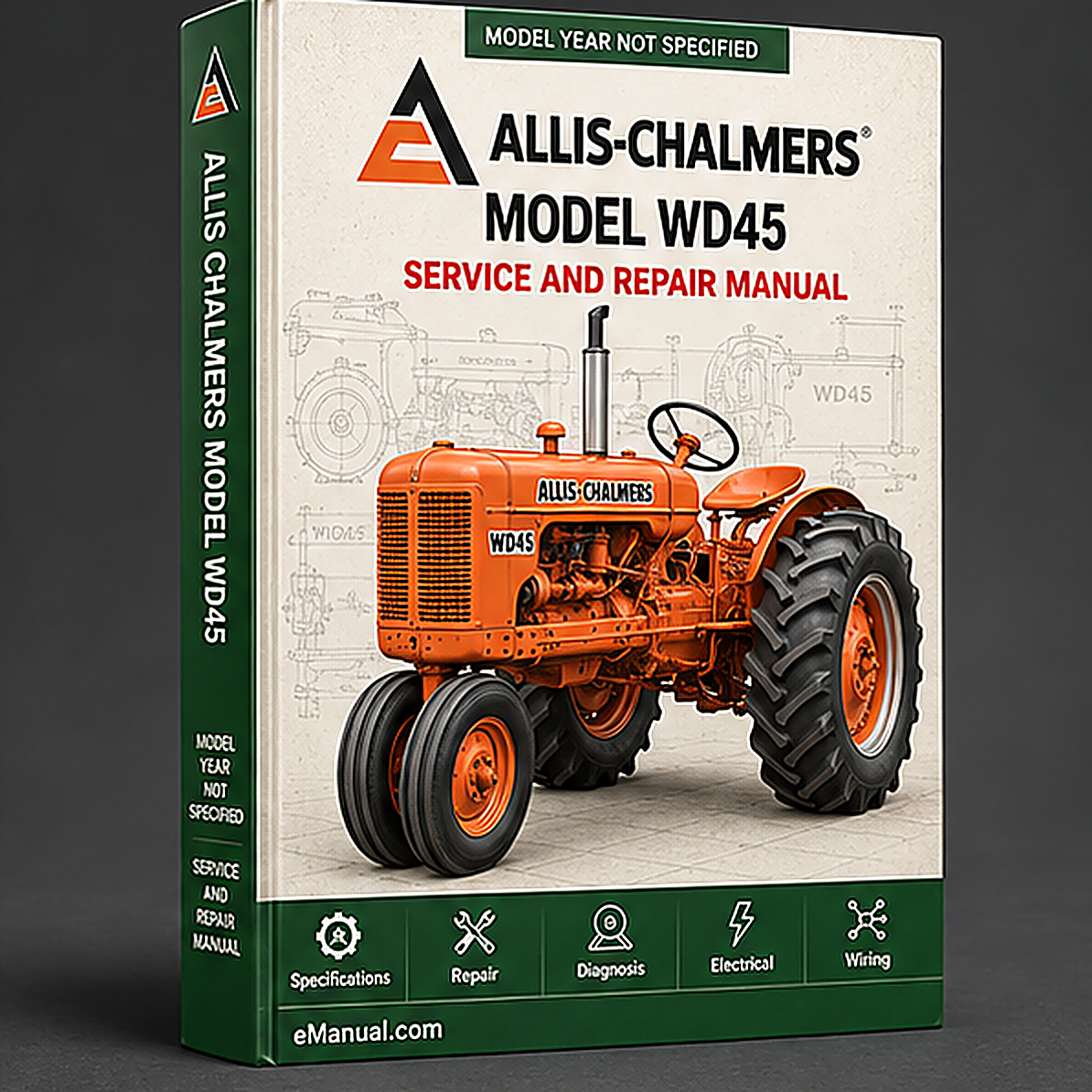 Allis Chalmers Model WD45 Tractor Workshop Service Manual