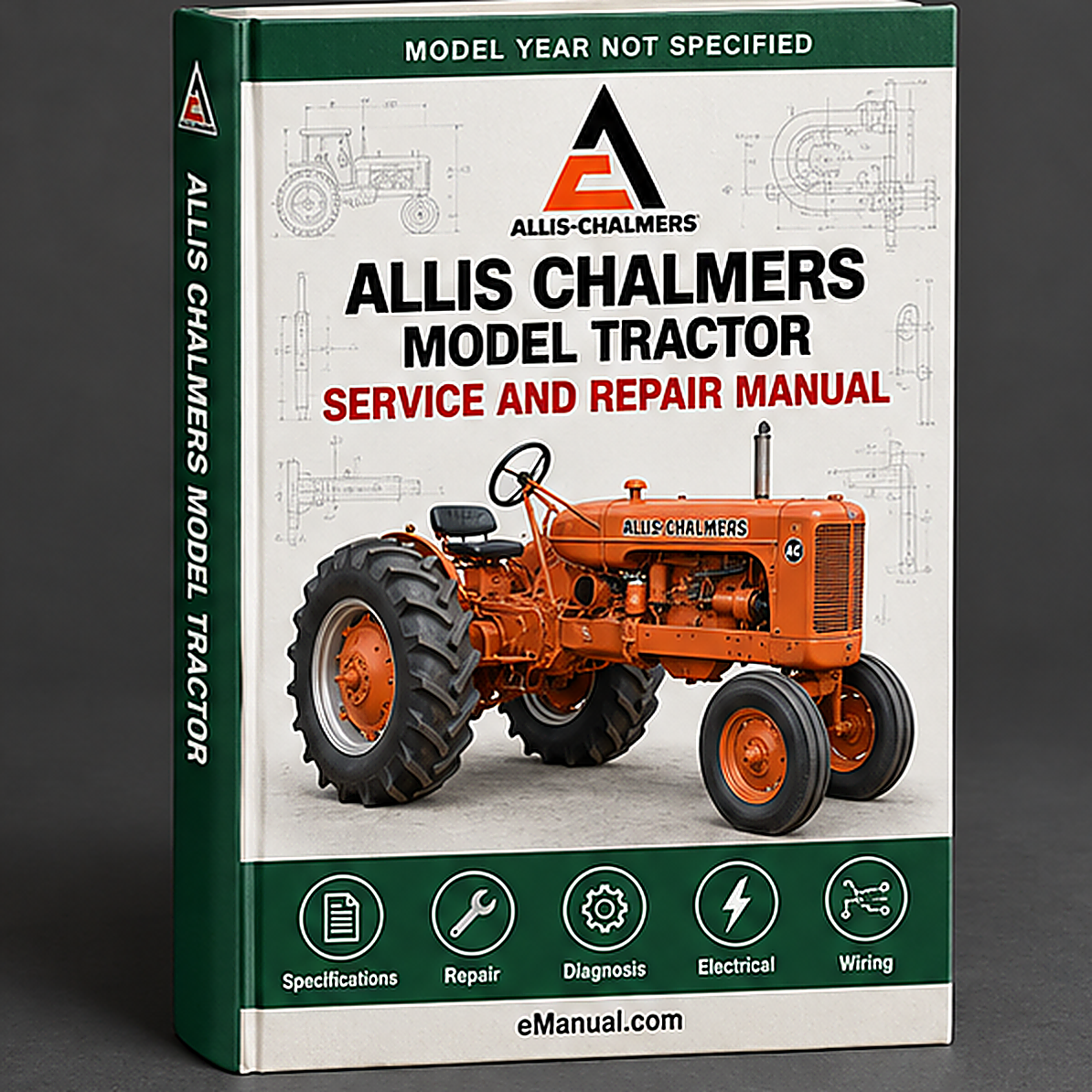 Allis Chalmers Model 6080 Tractor Workshop Service Manual