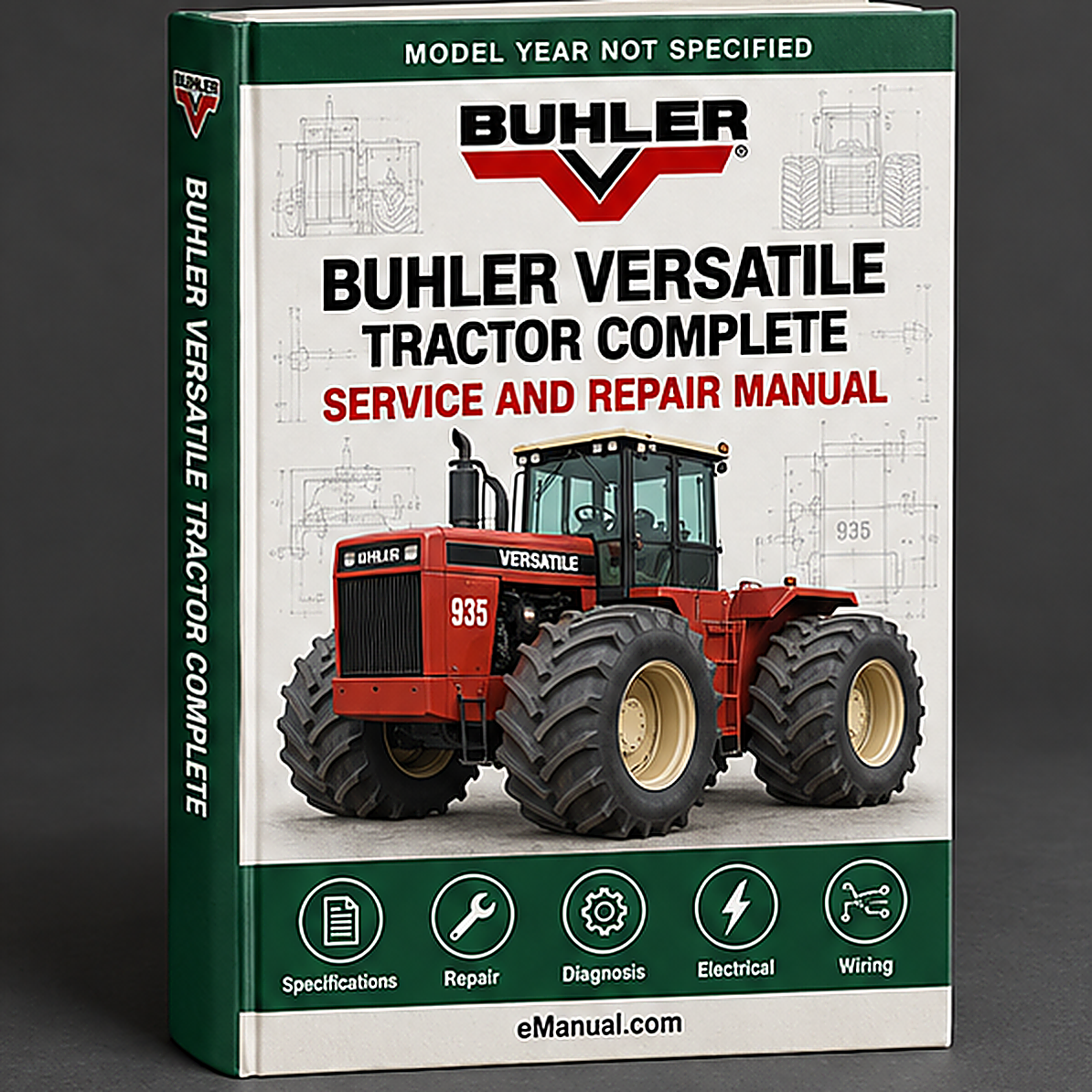 Buhler Versatile 2240 2270 2290 2310 Tractor Complete Workshop Service Repair Manual