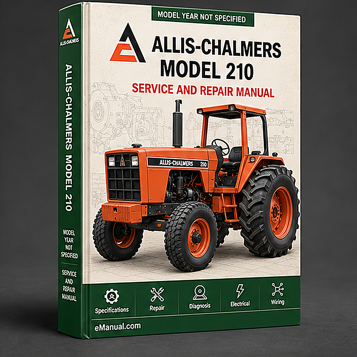 Allis Chalmers Model 210 220 Tractor Workshop Service Manual