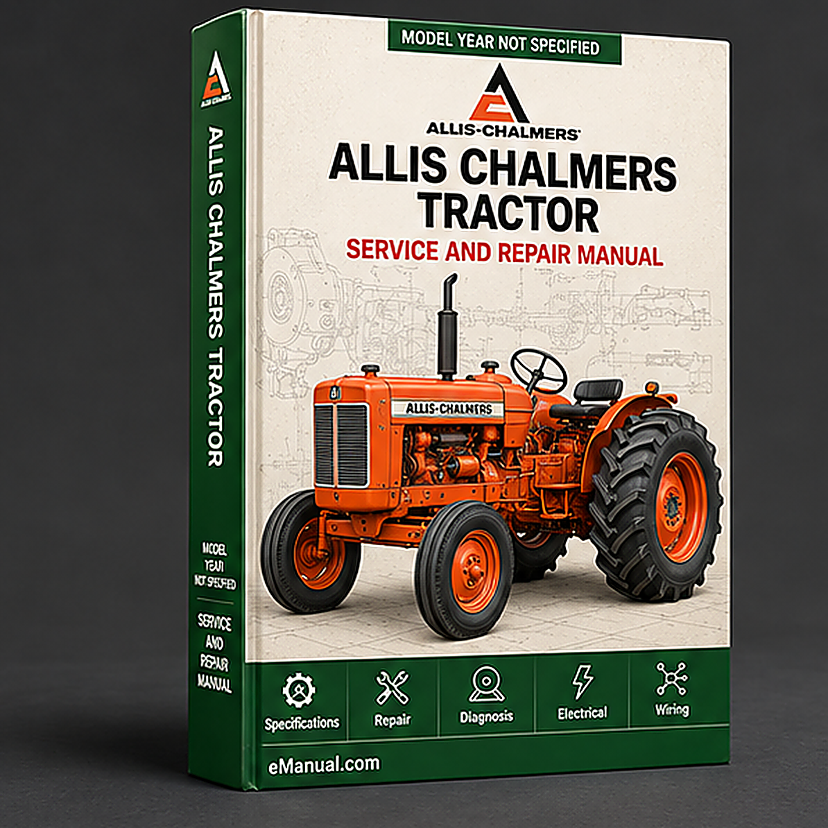 Allis Chalmers 8050 8070 Tractor Workshop Service Manual