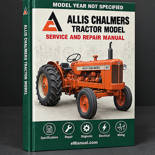 Allis Chalmers Tractor Model 220 Factory Service Repair Manual