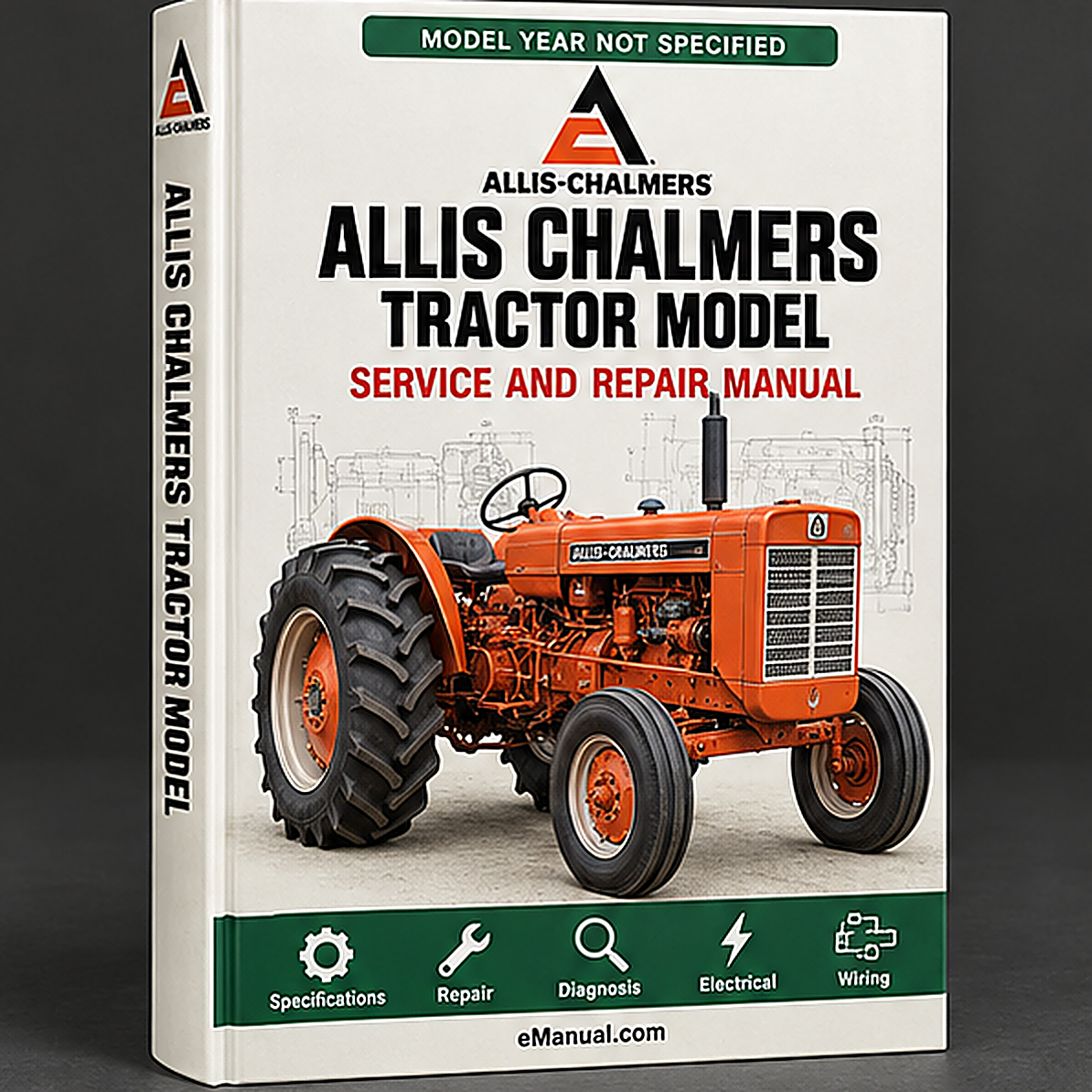 Allis Chalmers Tractor Model 6060 6070 6080 Factory Service Repair Manual