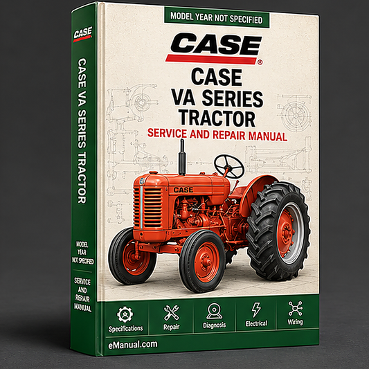 CASE VA Series Tractor INSTRUCTION Manual