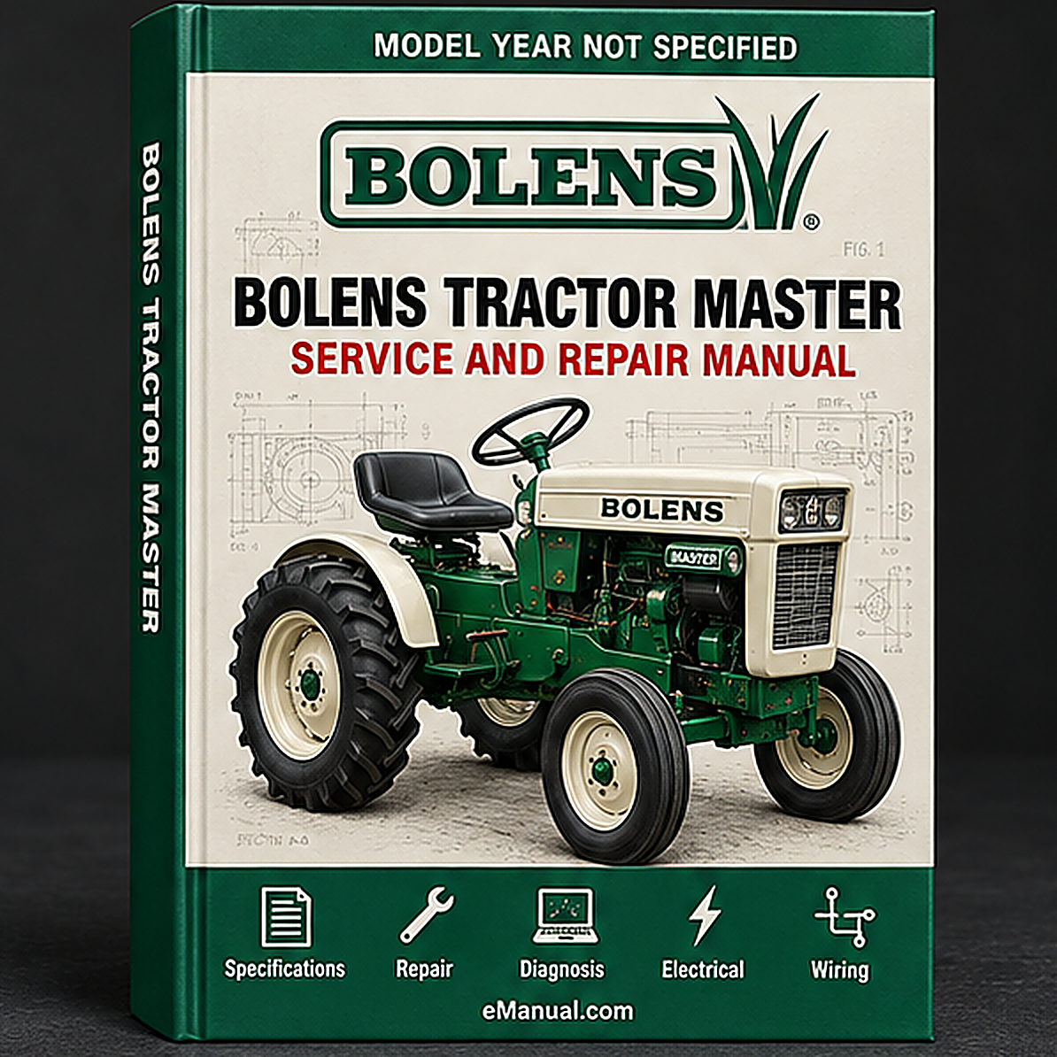 Bolens Tractor Master Parts Manuals